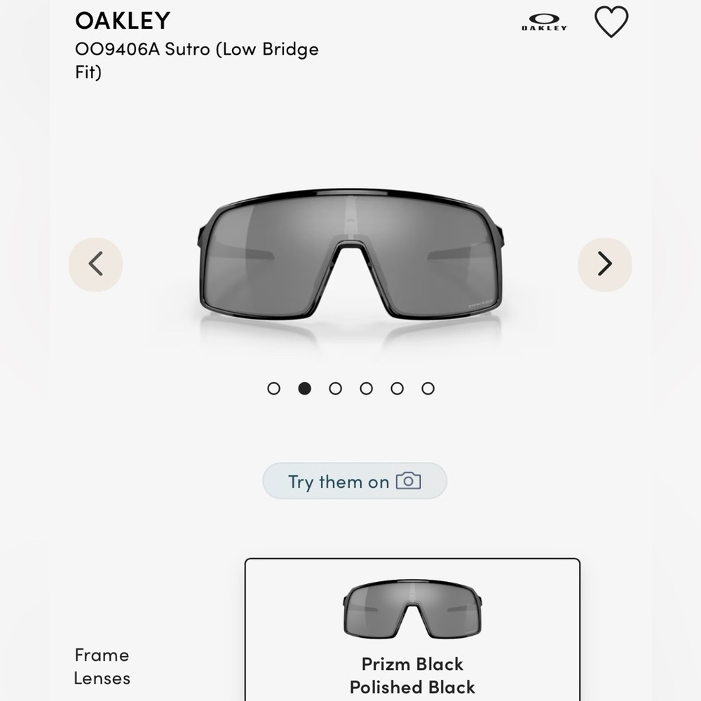 Oakley Sutro Sunglasses NEW! 
Black.